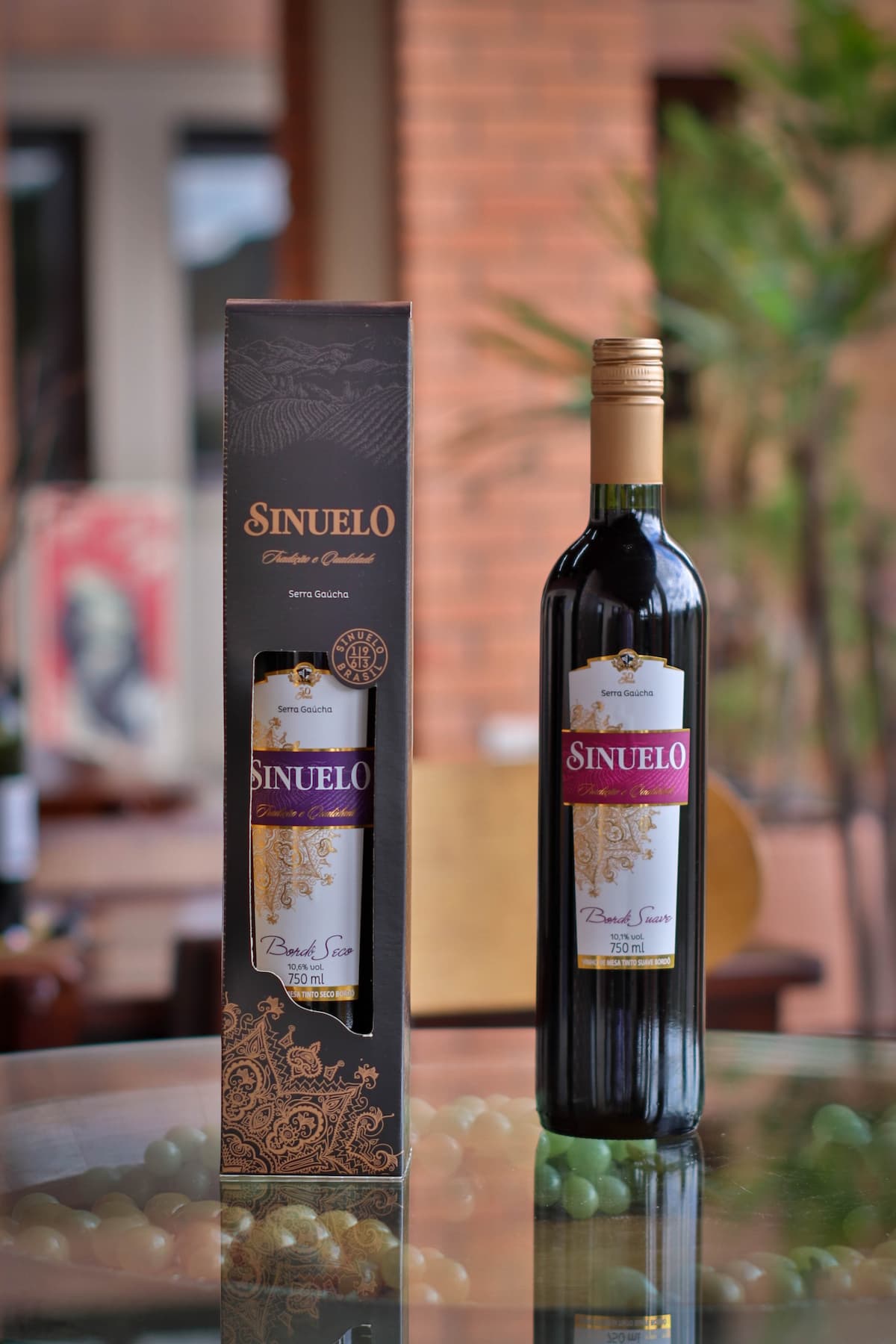 Vinhos tintos da Vinícola Sinuelo